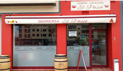 "Sidrería El Paseo", otro emprendedor con lo mejor de la cocina asturiana.