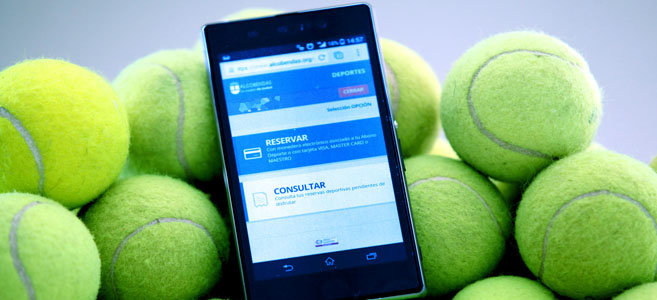 Ya puedes hacer las reservas de instalaciones deportivas desde tu dispositivo móvil
