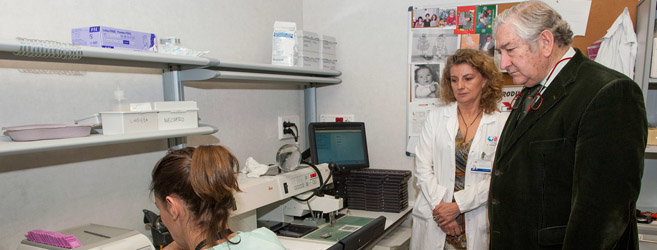 El consejero de Sanidad visita el Hospital Infanta Sofía de San Sebastián de los Reyes