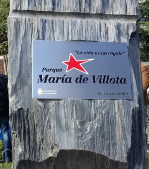 El Ayuntamiento de Alcobendas ha rendido homenaje a la ex piloto de fórmula 1 y vecina de Alcobendas, María de Villota.