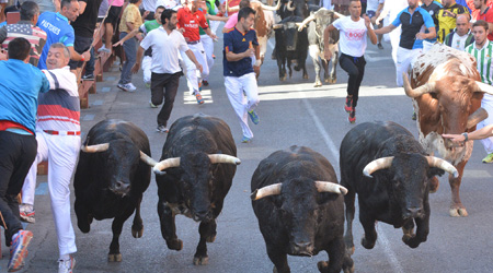 El encierro de Victoriano del Río, con 3.500 participantes , el más rápido de estas fiestas