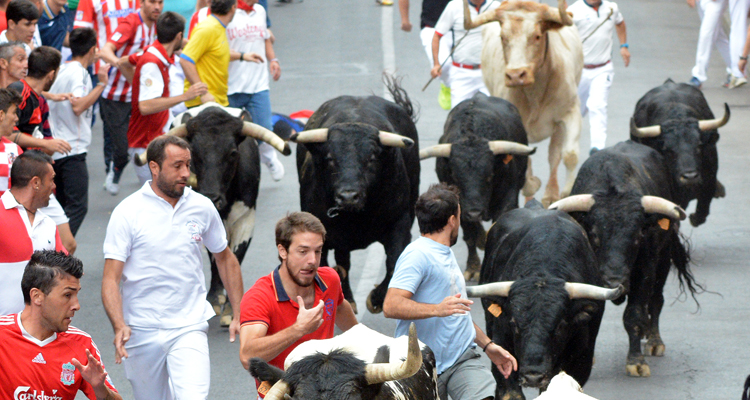 El quinto encierro de Sanse el más largo y complicado