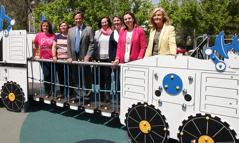 Alcobendas inaugura su primer parque infantil inclusivo