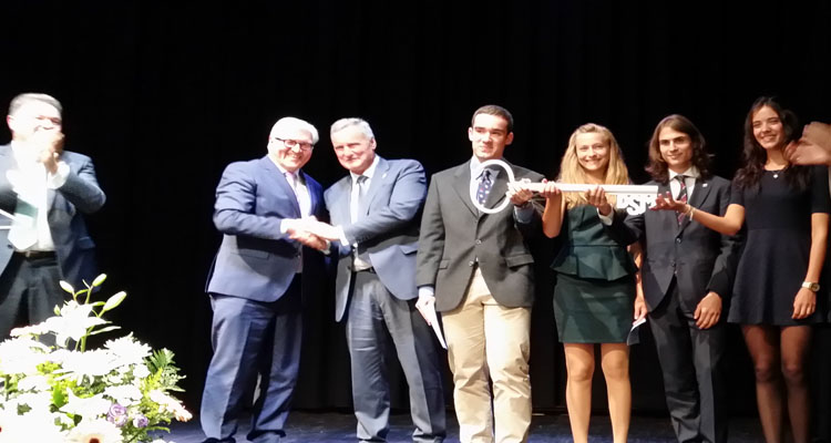 Inauguración del Colegio Alemán de Madrid de su nueva sede en Montecarmelo