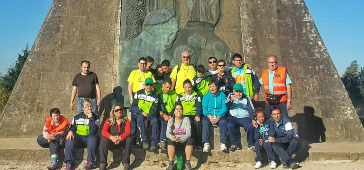 Un Grupo de alumnos de APAMA culmina con éxito, un año más, el Camino de Santiago