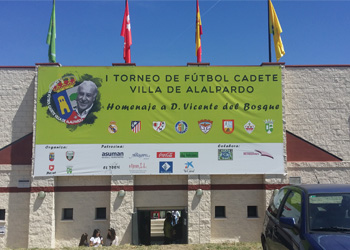 El REAL MADRID se proclama campeón del I TORNEO DE FÚTBOL CADETE “VILLA DE ALALPARDO” Homenaje a D. Vicente Del Bosque