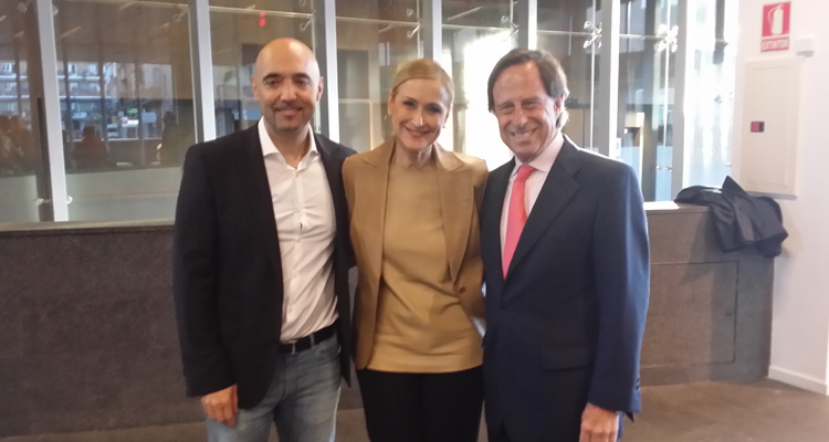 Cristina Cifuentes y Cipri Quintas 'Populares 2015'
