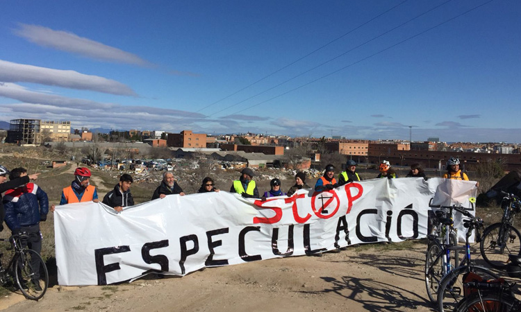 Fracaso de la manifestación contra la “Operación Chamartín” convocada por asociaciones vecinales y ecologistas