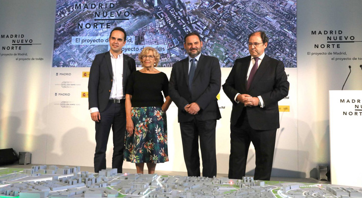 Presentada en el Palacio de Cibeles la propuesta final para desarrollar #MadridNuevoNorte