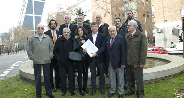 Las asociaciones del norte de Madrid se manifiestan a favor del Proyecto de Distrito Castellana Norte