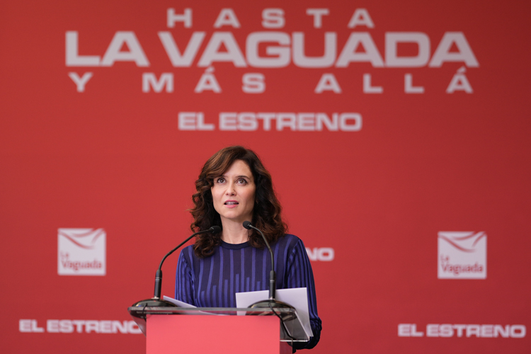 Díaz Ayuso participa en la inauguración del remodelado Centro Comercial La Vaguada, que estrenó la libertad de horarios en España