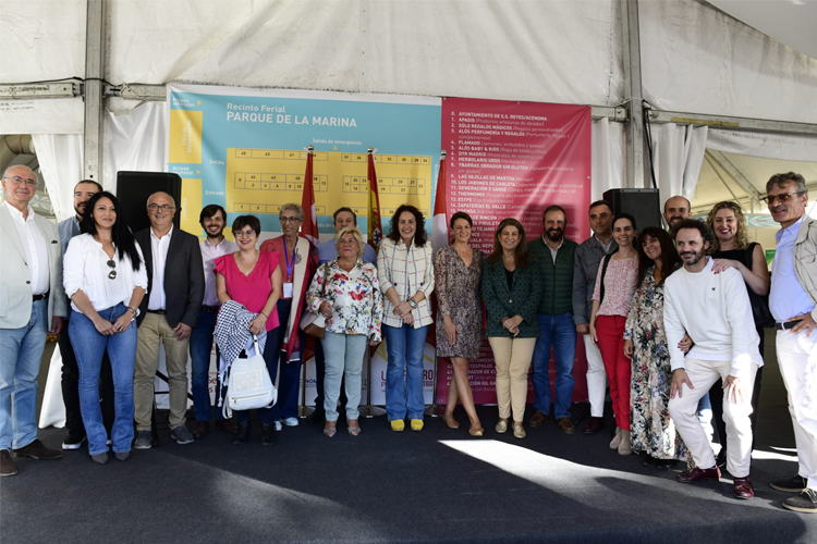 El Ayuntamiento de San Sebastián de los Reyes ha inaugurado hoy viernes la feria comercial Sansestock 2024