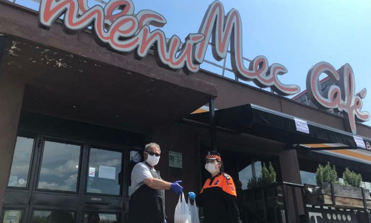 Un nuevo ejemplo de solidaridad frente al Coronavirus en la Zona Norte de Madrid