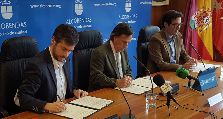 Alcobendas y la Comunidad de Madrid convenian por el Empleo