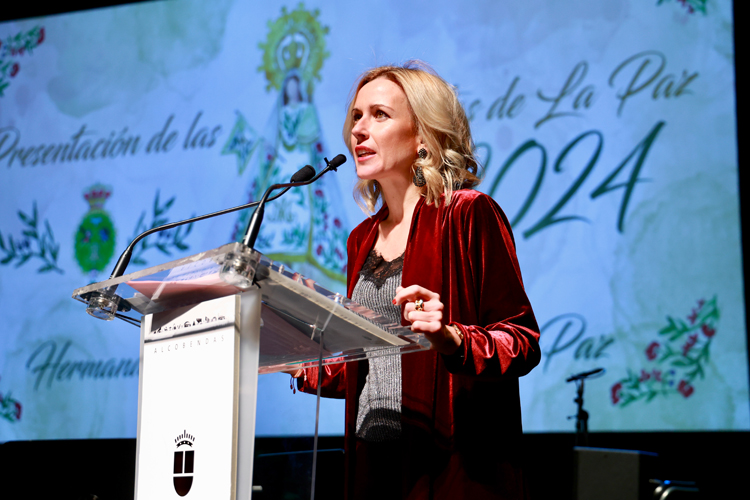 La Alcaldesa de Alcobendas presenta las Fiestas Patronales en honor a la Virgen de la Paz