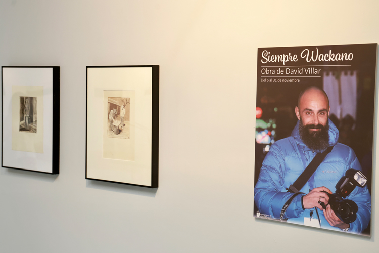 Inaugurada la Exposición “Siempre Wackano. Obra de David Villar” en Alcobendas 