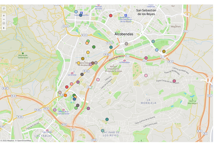 Alcobendas cuenta ya con una treintena de puntos de recarga de vehículos eléctricos por toda la ciudad