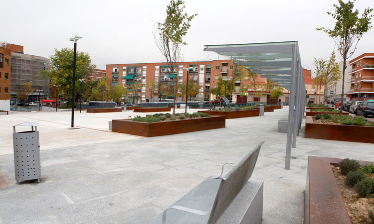 Alcobendas prepara la séptima área infantil en la Plaza de la Artesanía