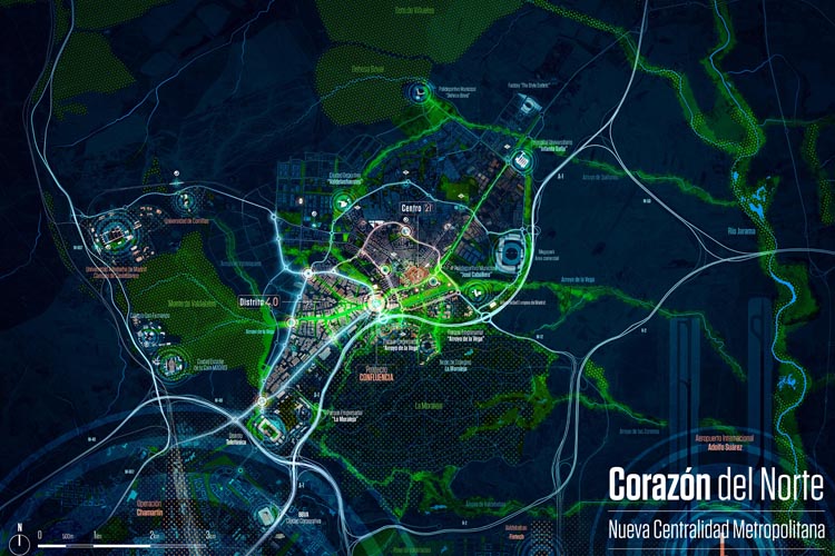 La Fundación Metrópoli realizará el “Plan Maestro” de los distritos Centro y Empresarial de Alcobendas