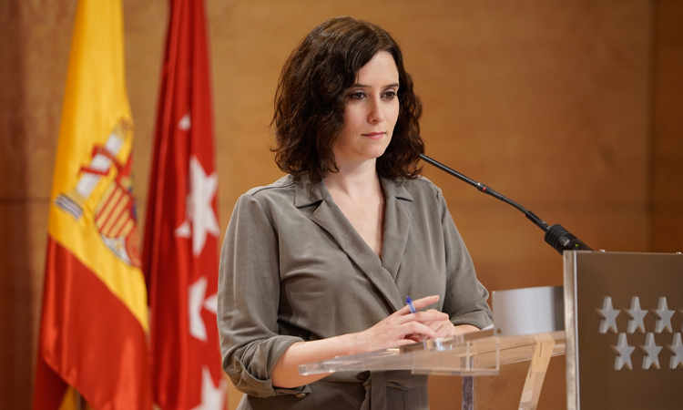 La Presidenta Díaz Ayuso propone a Sánchez crear un grupo de trabajo para ajustar las medidas de desconfinamiento a las peculiaridades de cada Comunidad