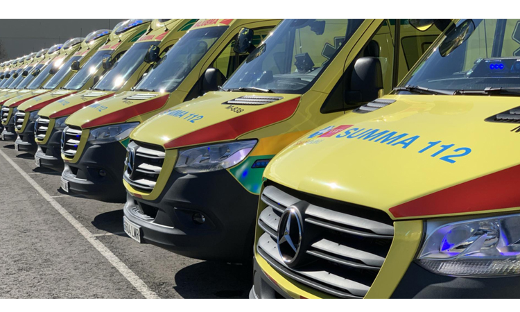 La Comunidad de Madrid estrena ambulancias del SUMMA 112 que permiten el traslado de personas con silla de ruedas y patologías psiquiátricas