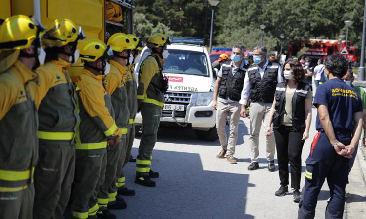 Díaz Ayuso presenta el Plan INFOMA con cifra récord de profesionales para prevenir y combatir los incendios forestales este verano