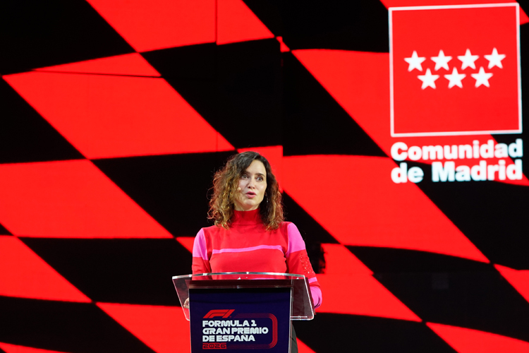 Díaz Ayuso: 'El Gran Premio de España nace con la ambición de convertirse en el mejor y nos vamos a volcar para que los españoles se sientan muy orgullosos”