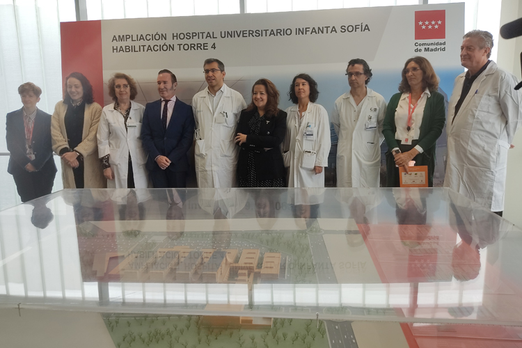 La Comunidad de Madrid pondrá en servicio la Torre 4 del Hospital público Infanta Sofía a lo largo del segundo trimestre de 2024 