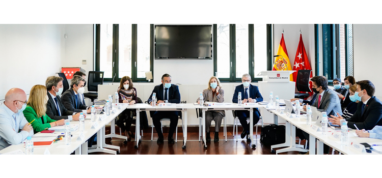 La Comunidad de Madrid aborda con las entidades del Tercer Sector la atención a los refugiados de Ucrania