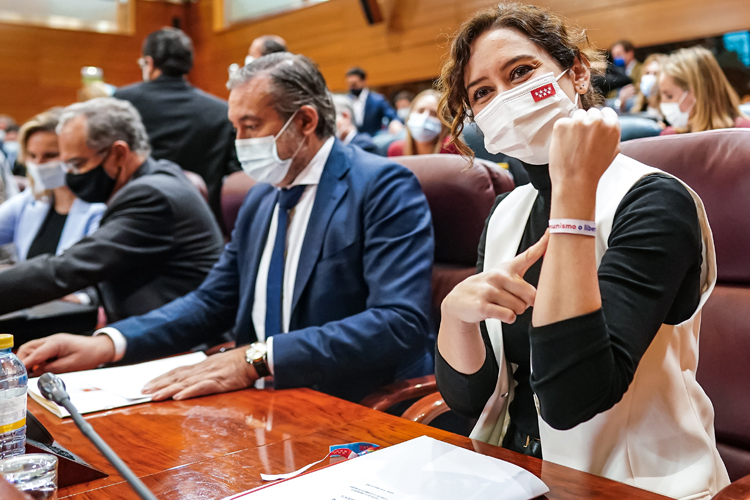 Díaz Ayuso insiste a Sánchez en la necesidad de una política común para Ucrania: “Es muy fácil hacerse la foto, pero luego son las CC.AA. quienes tenemos que trabajar”