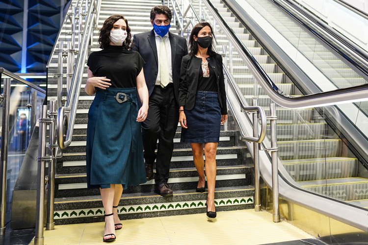 La Presidenta, Díaz Ayuso, inaugura la Nueva Estación de Metro de Gran Vía, una estación “Pionera en Europa” por su Tecnología y Accesibilidad