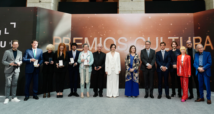 Díaz Ayuso entrega los XXI Premios de Cultura de la Comunidad de Madrid a 13 referentes de las artes en “una celebración de la libertad y el talento”