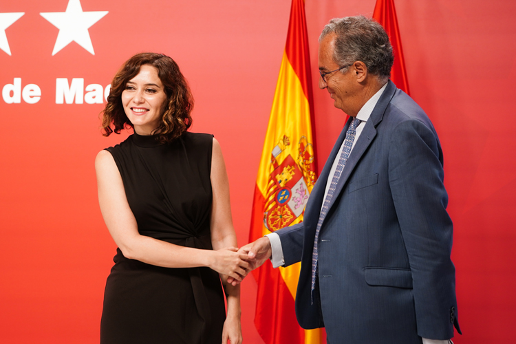 Díaz Ayuso nombra a Enrique Ossorio Vicepresidente de la Comunidad de Madrid para coordinar todo el Gobierno y definir su proyecto a largo plazo 