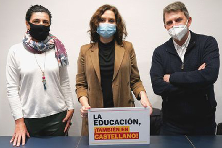 Díaz Ayuso en Barcelona: “Madrid está con los catalanes. Mi proyecto es común al de toda España”