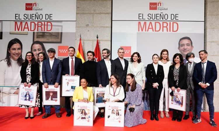 Díaz Ayuso presenta la campaña “El Sueño de Madrid” para reconocer y visibilizar el talento hispano y la capacidad de integración de la Comunidad
