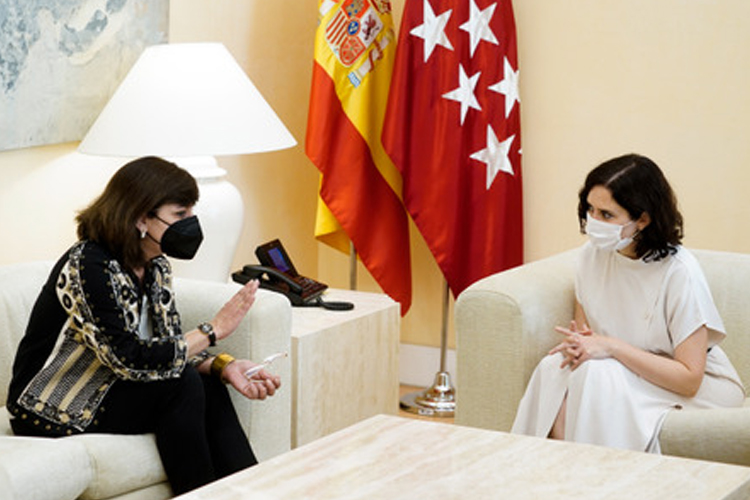 Díaz Ayuso se reúne con la nueva Fiscal Superior de la Comunidad de Madrid