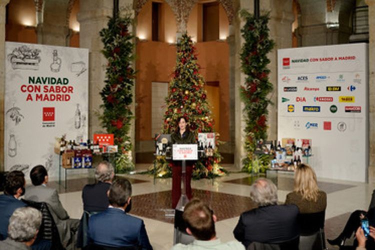 Díaz Ayuso presenta una campaña para fomentar la comercialización de alimentos madrileños