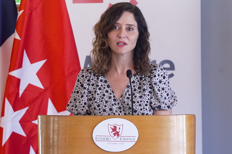  Díaz Ayuso cree que va siendo hora de que Sánchez y Begoña Gómez den explicaciones: “Es un clamor en España lo que está sucediendo”