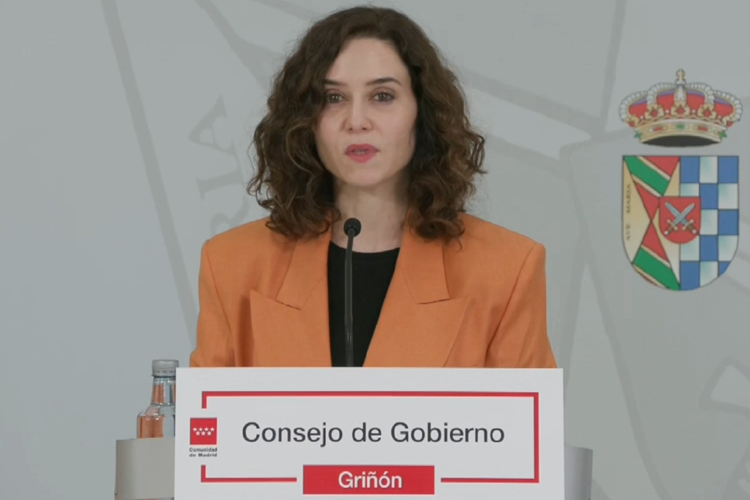 Díaz Ayuso tras el fracaso de la moción de censura
