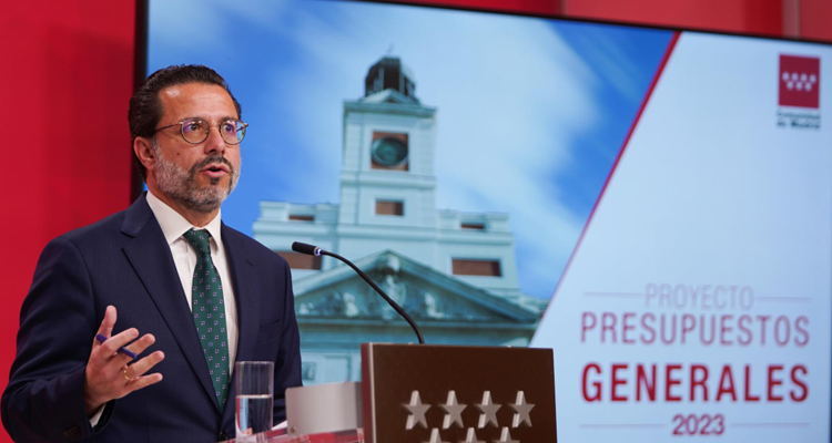 La Comunidad de Madrid presenta unos Presupuestos “realistas, responsables y eficientes” para seguir garantizando unos servicios públicos de calidad