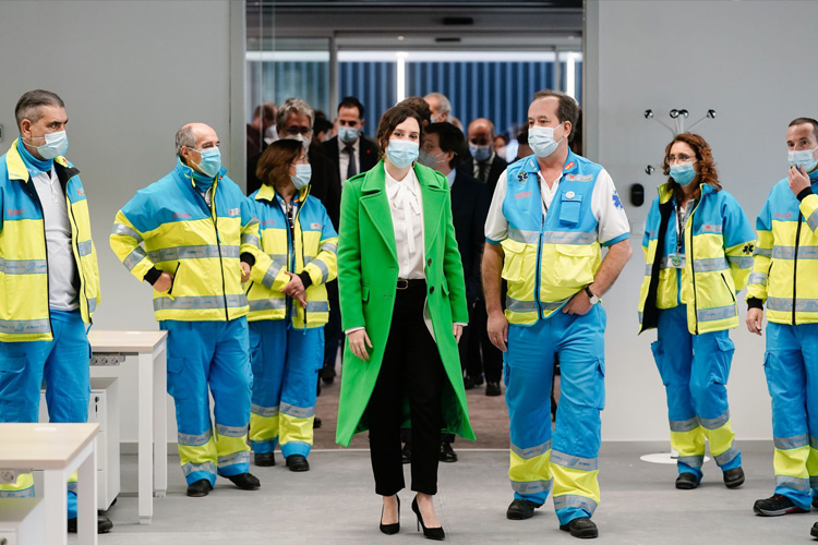 Isabel Díaz Ayuso inaugura el Hospital Enfermera Isabel Zendal