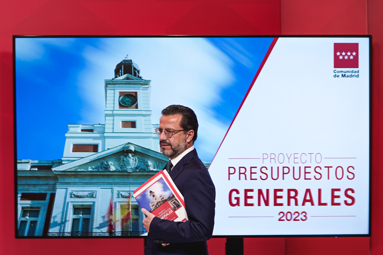 El Proyecto de Ley de Presupuestos Generales de la Comunidad de Madrid para 2023, respaldado por la AIReF