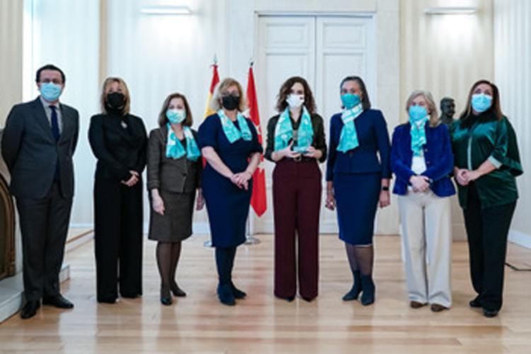 Díaz Ayuso recibe el Premio de Honor de la Asociación Española de Mujeres Empresarias de Madrid