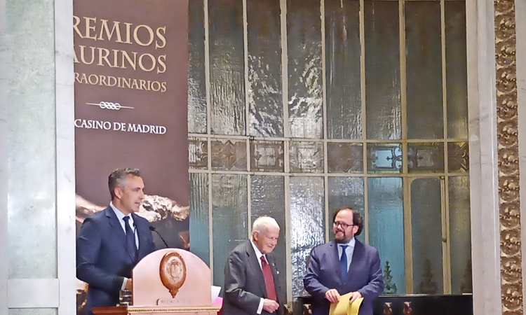 La Comunidad de Madrid, galardonada por su apoyo a la tauromaquia en la 25ª edición de los Premios Taurinos del Real Casino