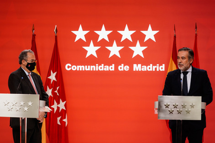 Díaz Ayuso preside la primera reunión del Comité de Crisis de Ucrania creado por el Gobierno madrileño