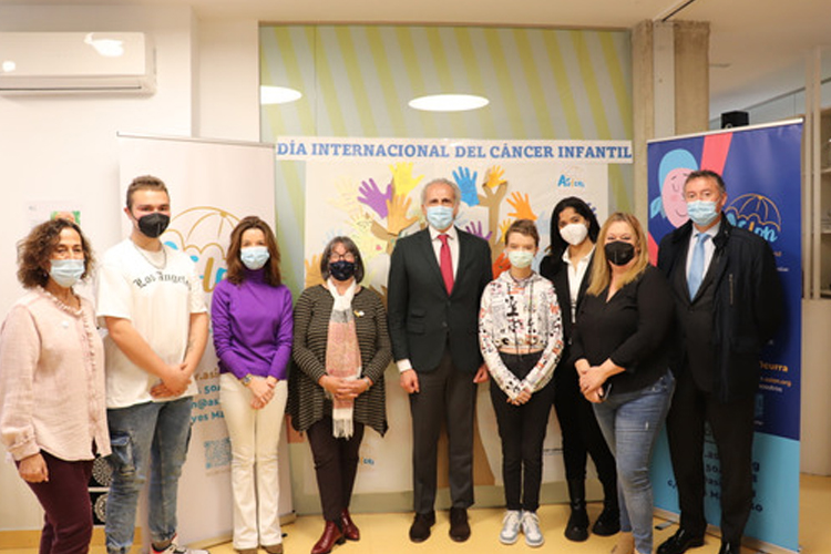 La Comunidad de Madrid se suma al Día Internacional del Cáncer Infantil y secunda que lograr su curación es posible