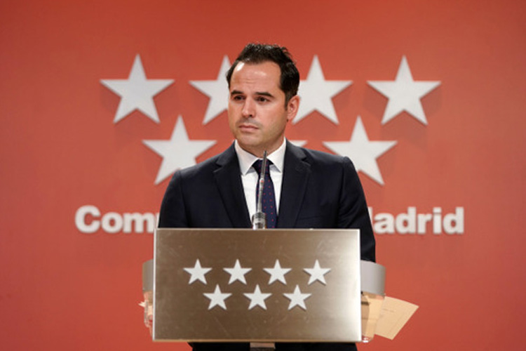 Ignacio Aguado: “Solicitaré al Gobierno de España la reducción del IVA del 21 al 4% para las mascarillas FFP2'