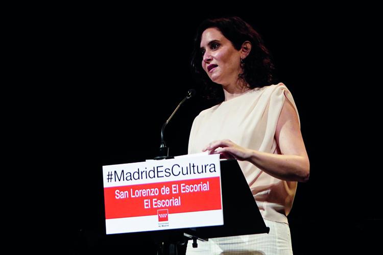 Díaz Ayuso presenta el I Festival Internacional de Verano de El Escorial, nueva apuesta de la Comunidad de Madrid por la Descentralización Cultural