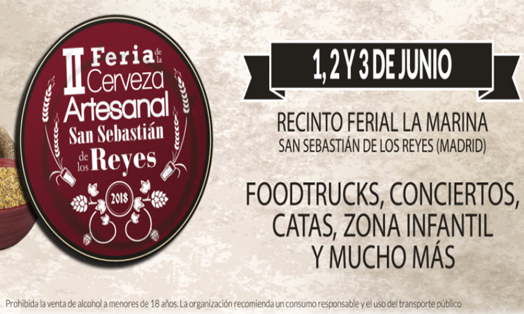 II Feria de la Cerveza Artesanal de San Sebastián de los Reyes