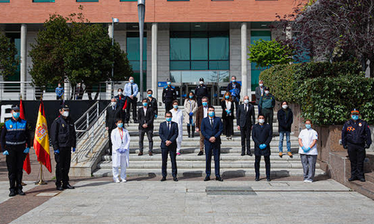 Alcobendas rinde homenaje a las víctimas del Coronavirus